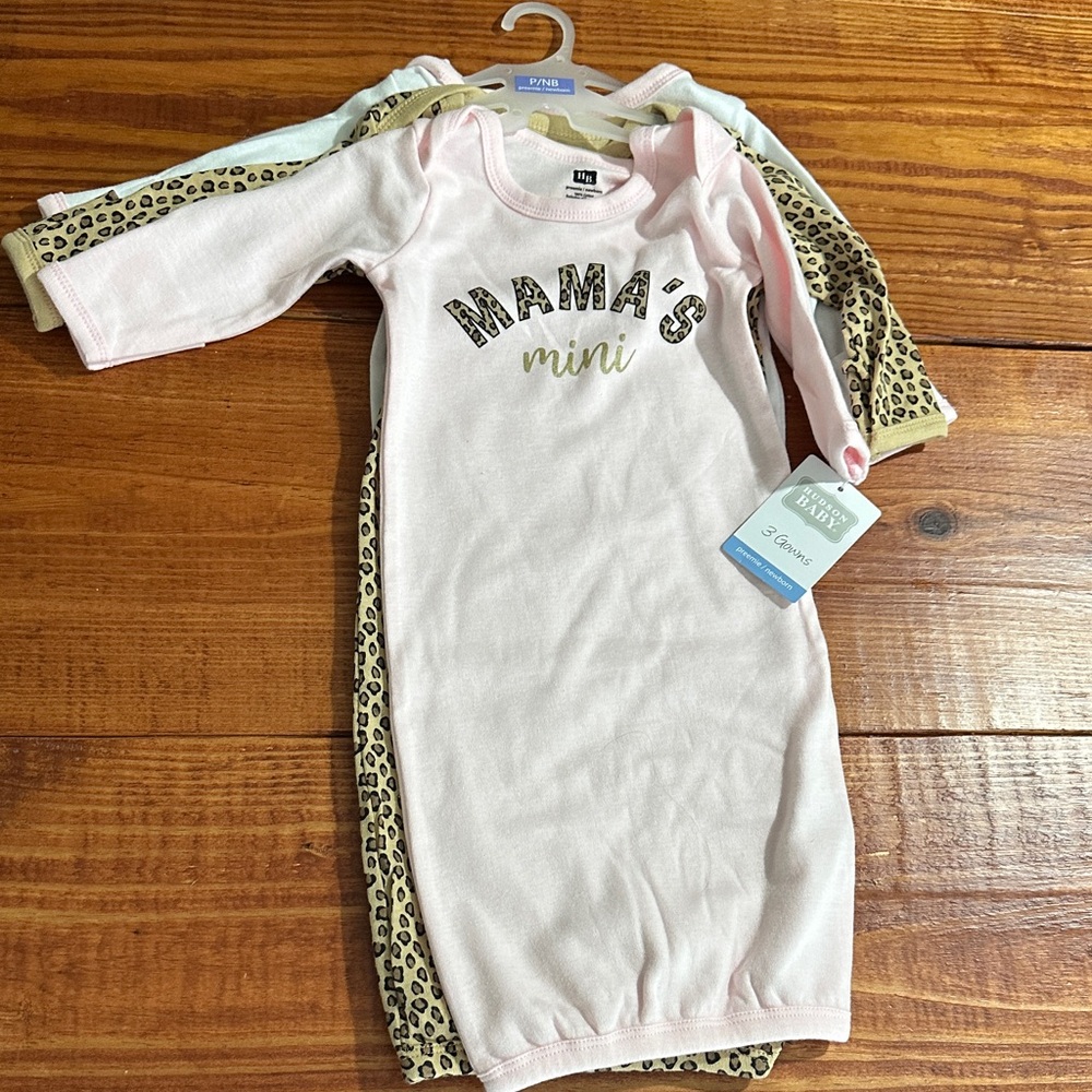 Baby Sleeping Gowns - 3 Piece